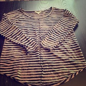 Lucky brand size small long sleeve - gray/black